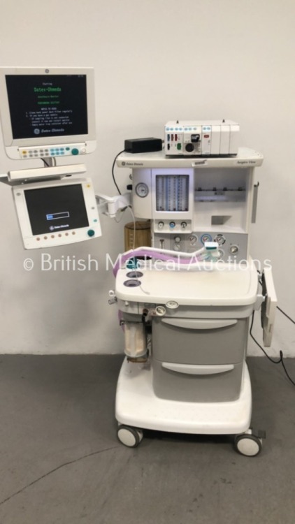 Datex-Ohmeda Aespire View Anaesthesia Machine with Datex-Ohmeda Aespire View Software Version 06.20,GE Module Rack Including 1 x E-PRESTN Module with