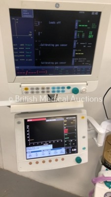 Datex-Ohmeda Aespire View Anaesthesia Machine with Datex-Ohmeda Aespire View Software Version 06.20,GE Module Rack Including 1 x E-PRESTN Module with - 4