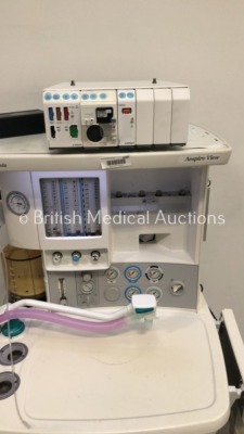 Datex-Ohmeda Aespire View Anaesthesia Machine with Datex-Ohmeda Aespire View Software Version 06.20,GE Module Rack Including 1 x E-PRESTN Module with - 6