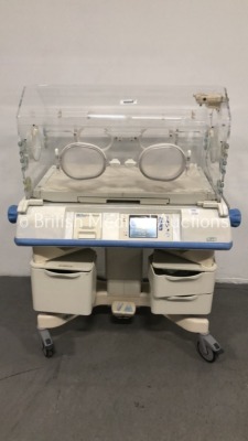 Hill-Rom Air-Shields Isolette C2000 Infant Incubator Version 2.18 with Mattress (Powers Up)