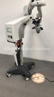 Carl Zeiss OPMI Lumera i Surgical Microscope with Carl Zeiss f170 BInoculars, 2 x 10x Eyepieces, Zeiss f200 APO Lens and Footswitch on Zeiss Stand (Po - 8