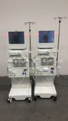 2 x B-Braun Dialog + Dialysis Machines - Running Hours 37918 / 37363 (Both Power Up) *S/N 92338 / 28994*