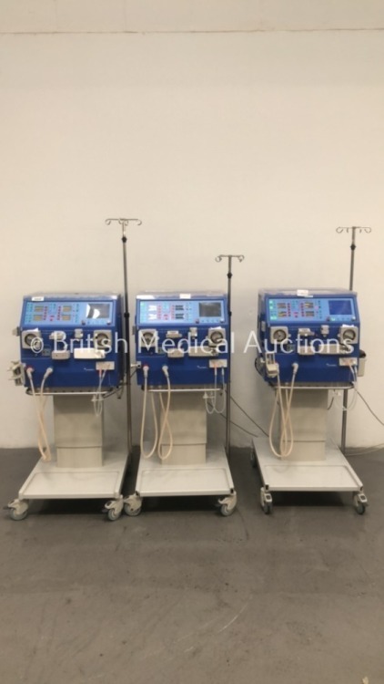 3 x Gambro AK 200 S Dialysis Machines (All Power Up with Alarms) *S/N 18766 / 18767 / 18786*