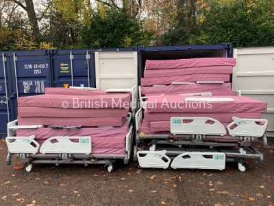 9 x Enterprise 8000 Electric Hospital Beds with 19 x Mattresses *Container 5*