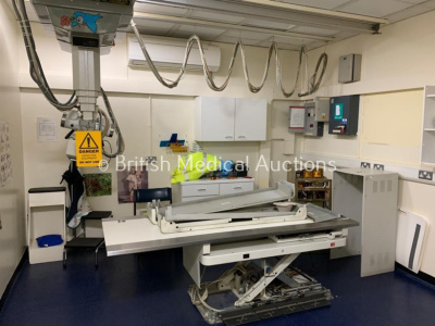 GE MPS 50 X-ray Room Untested, Spares System