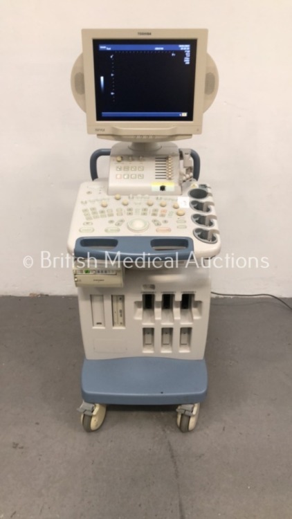 Toshiba Nemio XG iStyle Ultrasound Scanner Model SSA-580A with