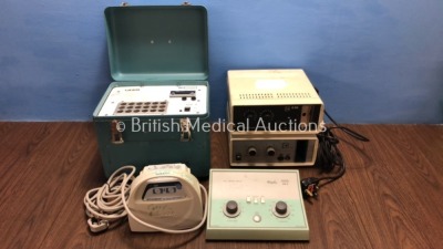 Mixed Lot Including 1 x Kamplex KS 8 Screening Audiometer, 2 x Berchtold S 30 Dust Extractors, 1 x Grant Instrument Box and 1 x Kendall SCD Express Co