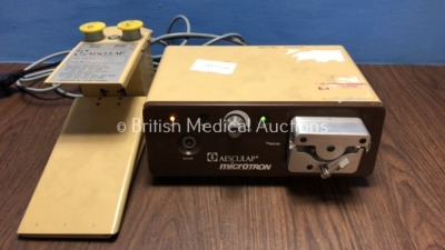 Aesculap Microtron Surgical Drill Motor Drive with Footswitch (Powers Up) *G*