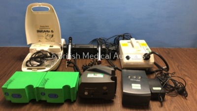 Mixed Lot Including 1 x Brandon Transilluminator, 1 x Keeler Ophthalmoscope with 2 x Attachments, 1 x Respironics REMstar Pro M Series with Power Supp