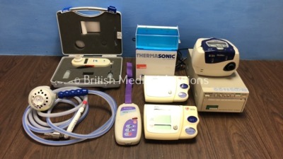 Mixed Lot Including 1 x ResMed S8 AutoSet Spirit II CPAP, 1 x Sony UP-860CE Video Graphic Printer, 1 x Thermasonic Gel Warmer, 1 x Micro Medical Smoke