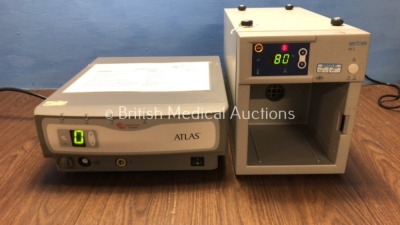 Mixed Lot Including 1 x ERBE IES 2 Smoke Evacuator and 1 x ArthroCare Atlas Electrosurgery Generator *11422457 / A06312*