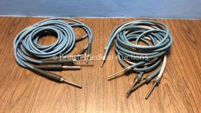 Job Lot of 8 x Light Leads Including 4 x Cuda