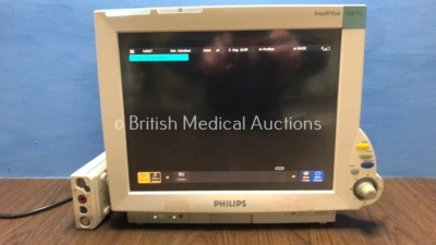 Philips IntelliVue MP70 Touch Screen Patient Monitor Software Version H.15.45 *Mfd 2008-09*(Powers Up) with 1 x M3001A Module *Mfd 2008-09*