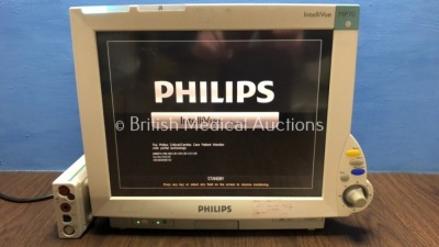 Philips IntelliVue MP70 Touch Screen Patient Monitor Software Version H.15.45 *Mfd 2009-04*(Powers Up) with 1 x M3001A Module *Mfd 2008-04*