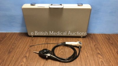 Karl Storz 11101 VP Video Rhino Laryngoscope in Case - Engineer's Report : Optical System - Unable to Check, Angulation - No Fault Found, Insertion Tu