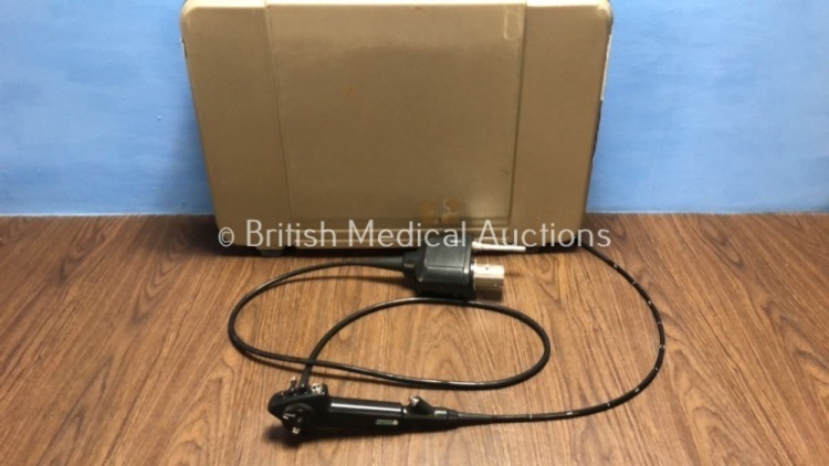 Pentax EB-1970K 2.8 Bronchoscope in Case - Engineer's Report : Optical System - Untested Due to No Processor, Angulation - No Fault Found, Insertion T