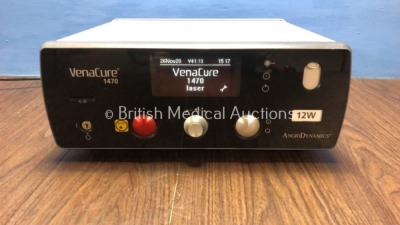 Angiodynamics Venacure 1470 Laser *Mfd -2011* (Powers Up with Missing Key) *14704445*