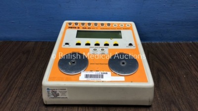 Metron QA-45 MK II Defibrillator / Transc Pacer Analyzer Revision Version 2.60 (Powers Up)