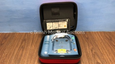 Philips Heartstart HS1 Defibrillator in Carry Case (Unable To Test Due to No Battery) * SN A07G-04216*