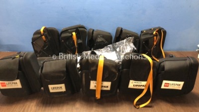 6 x Physio Control Lifepak Carry Bags