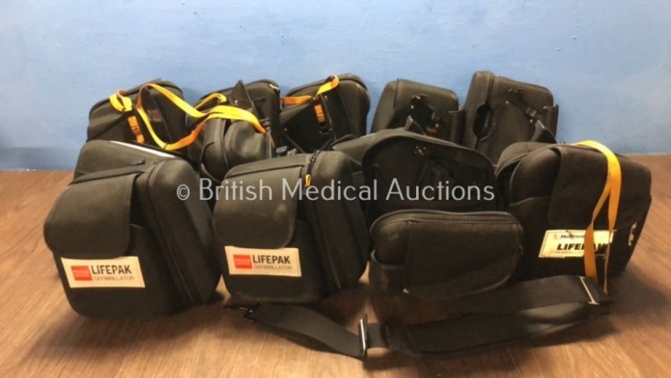 6 x Physio Control Lifepak Carry Bags