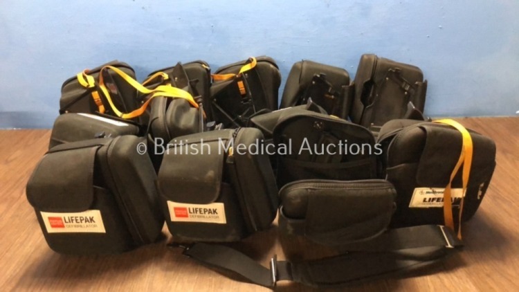 6 x Physio Control Lifepak Carry Bags