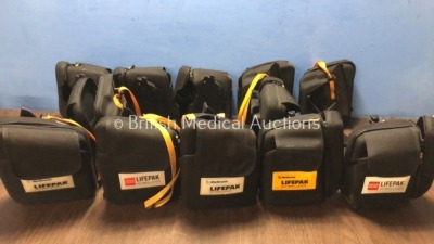 6 x Physio Control Lifepak Carry Bags