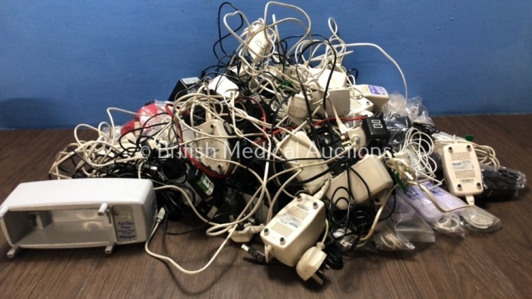 Mixed Lot Including Large Quantity of Mangar Airflow AC and DC Power Supplies, Mangar Airflo Controllers