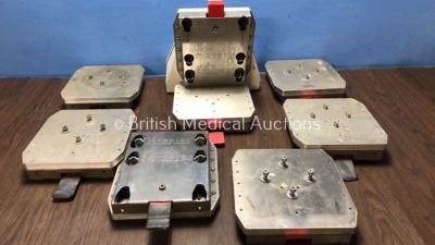 7 x E Series / M Series Mounting Brackets with 1 x M Series Mounting Bracket