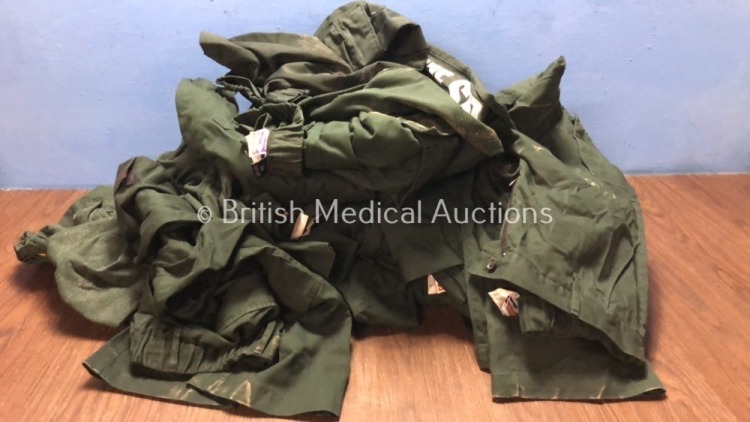 Job Lot of Green Ambulance Trousers