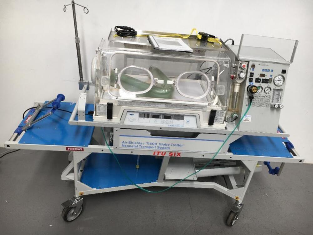 Air-Shields TI500 Globe Trotter Neonatal Transport System with Drager ...