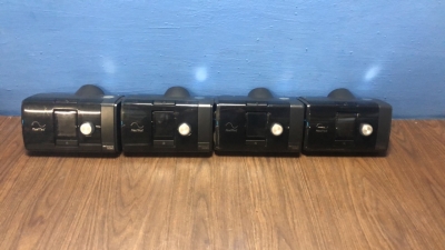 4 x ResMed AirSense 10 AutoSet CPAPs (All Power Up with Donor Power Supply - Power Supply Not Included) *S/N 23172082454 / 231915911895 / 23192337082