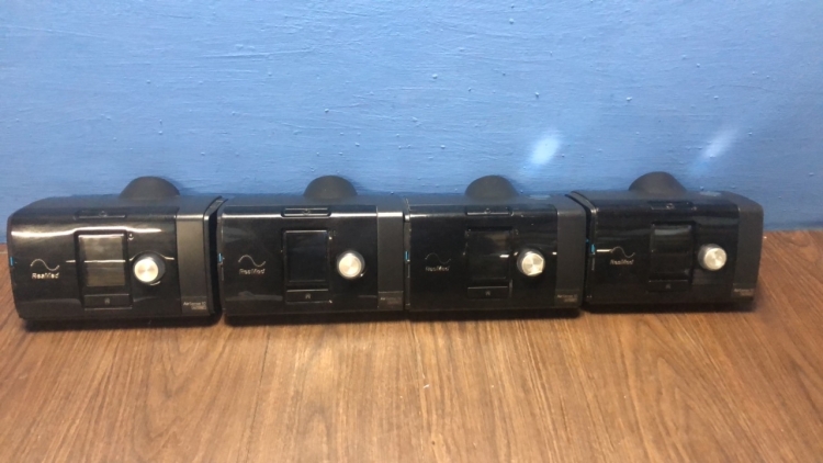 4 x ResMed AirSense 10 AutoSet CPAPs (All Power Up with Donor Power Supply - Power Supply Not Included) *S/N 23162458444 / 23172290248 / 23172594589 /