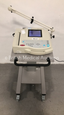 GE MAC 1200 ST ECG Machine on Stand (Powers Up) *S/N 550037137*