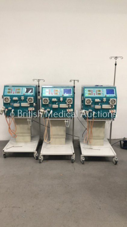 3 x Gambro AK 200 Ultra S Dialysis Machines V10.00 (All Power Up)