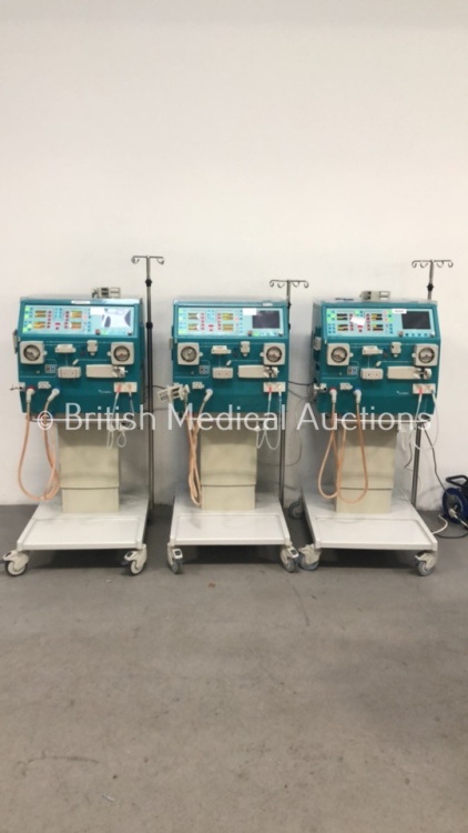 3 x Gambro AK 200 Ultra S Dialysis Machines V10.00 (All Power Up)