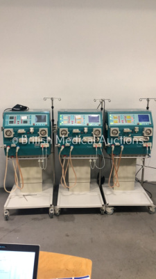 3 x Gambro AK 200 Ultra S Dialysis Machines (2 x Power Up - 1 x Cut Power Supply)