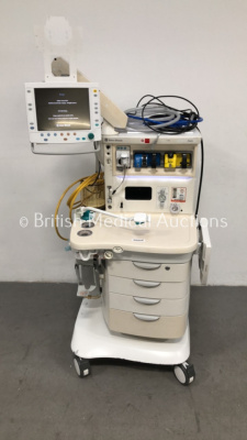 Datex-Ohmeda Aisys Anaesthesia Machine Software Version 08.01 with 1 x E-CAIOV Gas Module with Spirometry and Mini D-Fend Water Trap,1 x Datex-Ohmeda