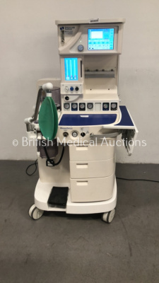 Spacelabs Blease Sirius Anaesthesia Machine V01.01 with 990M Ventilator Front Panel Software Version V700900 10.07, Control Board Software V700900 9.6