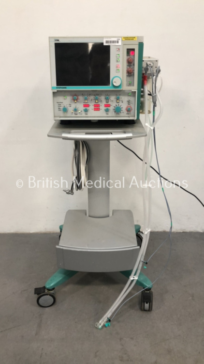 Stephan Stephanie Ventilator Version 3.62 *Running Hours 21855* with Hoses (Powers Up with Battery Fault - See Pictures - Turns Itself Off) *S/N 02769