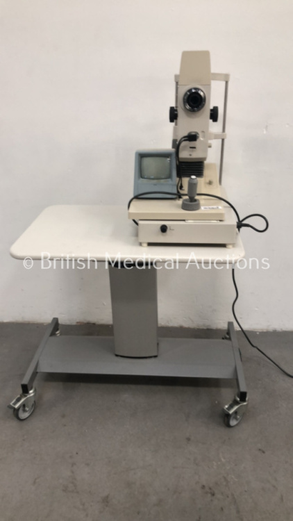 Canon CR-DGi Non-Mydriatic Retinal Camera on Motorized Table (Powers Up)