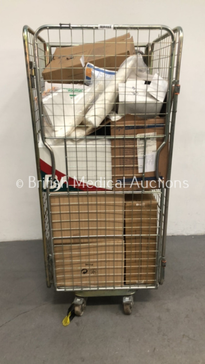 Cage of Mixed Consumables Including BD Vacutainer SST II Advance Plus Blood Collection Tubes, Exactamed Oral / Enteral Dispensers and LMA Teleflex Lar