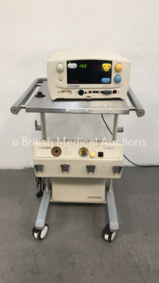 Eschmann TD830 Electrosurgical / Diathermy Unit on Eschmann ST80 Suction Trolley (Powers Up) *S/N 83CA4J1321*