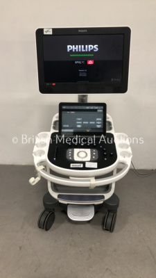 Philips Epiq 7C Flat Screen Ultrasound Scanner Ref 989605386721 *S/N USN13B0437* **Mfd 2013** SVC HW A.0 Application Software Version 1.4.1.529 Operat