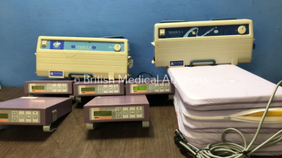 Mixed Lot Including 4 x ARDO Ameda Amecosy Neonatal Care Warming Mattresses with 5 x Controller Units (All Power Up) 1 x Nimbus II and 1 x Nimbus 3 Ma