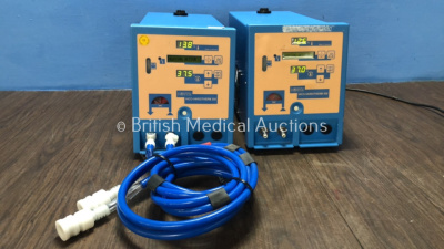 2 x Hirtz Hico Variotherm 550 Hypothermia / Hyperthermia Units (Both Power Up) *C*