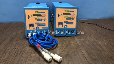 2 x Hirtz Hico Variotherm 550 Hypothermia / Hyperthermia Units (Both Power Up) *C*