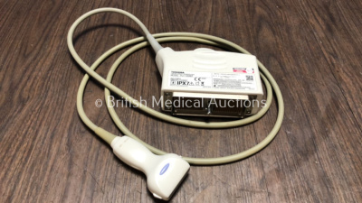 Toshiba PLT-1204BT Linear Array Ultrasound Transducer / Probe *Mfd 2013*