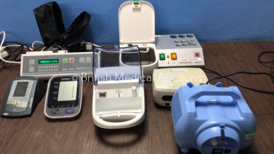 Mixed Lot Including 1 x Graseby 3100 Syringe Pump (Powers Up) 1 x Microlife BP Meter (Powers Up) 1 x Omron M6ACME BP Meter (Powers Up) 1 x Delphinus F