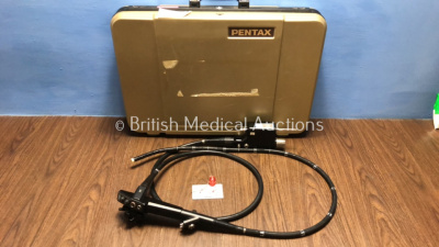 Pentax EG-3800T Gastroscope in Case (Some Damage to Cable - See Photo) *SN C01297*